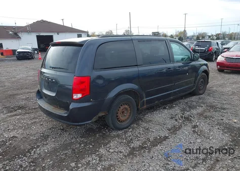 2013 Dodge Grand Caravan Sxt из США, поврежденный, VIN 2C4RDGCG8DR591669